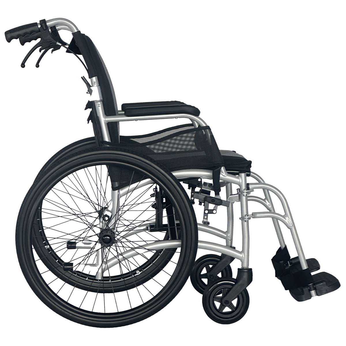 Silla de ruedas de aluminio ERGO TRANSIT Autopropulsable - Imagen 3